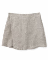 Light beige relaxed shorts product photo
